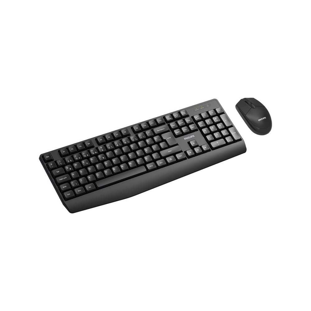 PHILIPS SPT6337 Q Türkçe Kablosuz Siyah Klavye+ Mouse