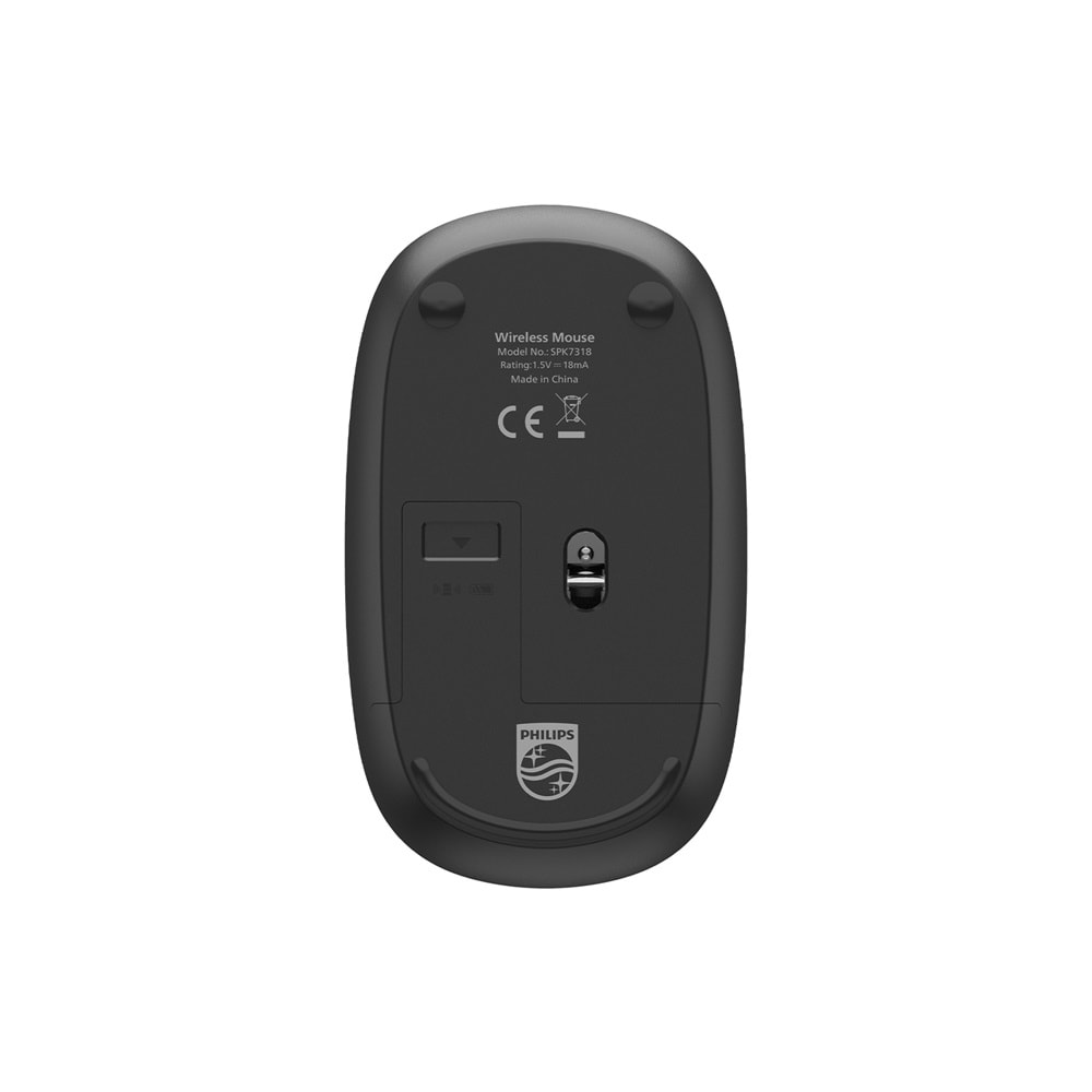 PHILIPS SPK7318 2.4Ghz Kablosuz 1200dpi siyah Mouse