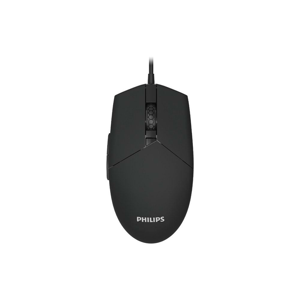 PHILIPS SPK9304 USB 6400dpi siyah RGB Optik Oyuncu Mouse