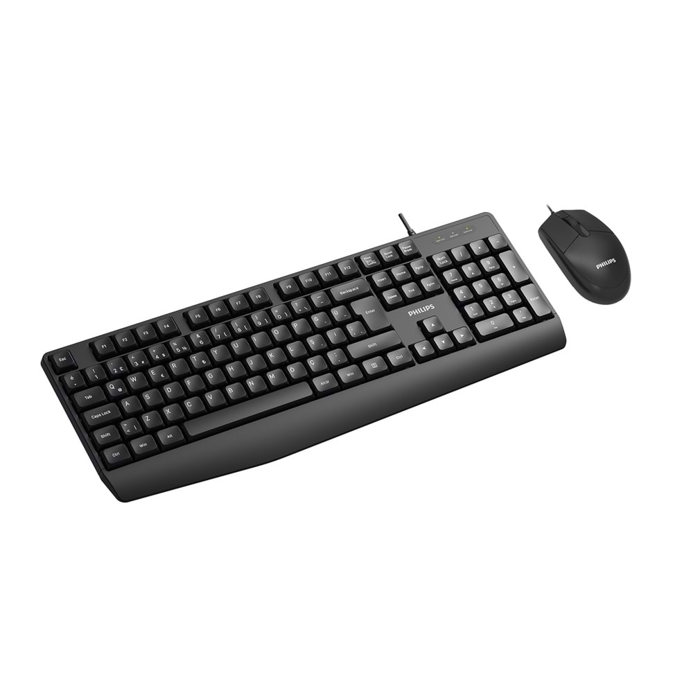 PHILIPS SPT6237B Q Türkçe USB Standart Klavye+ Mouse
