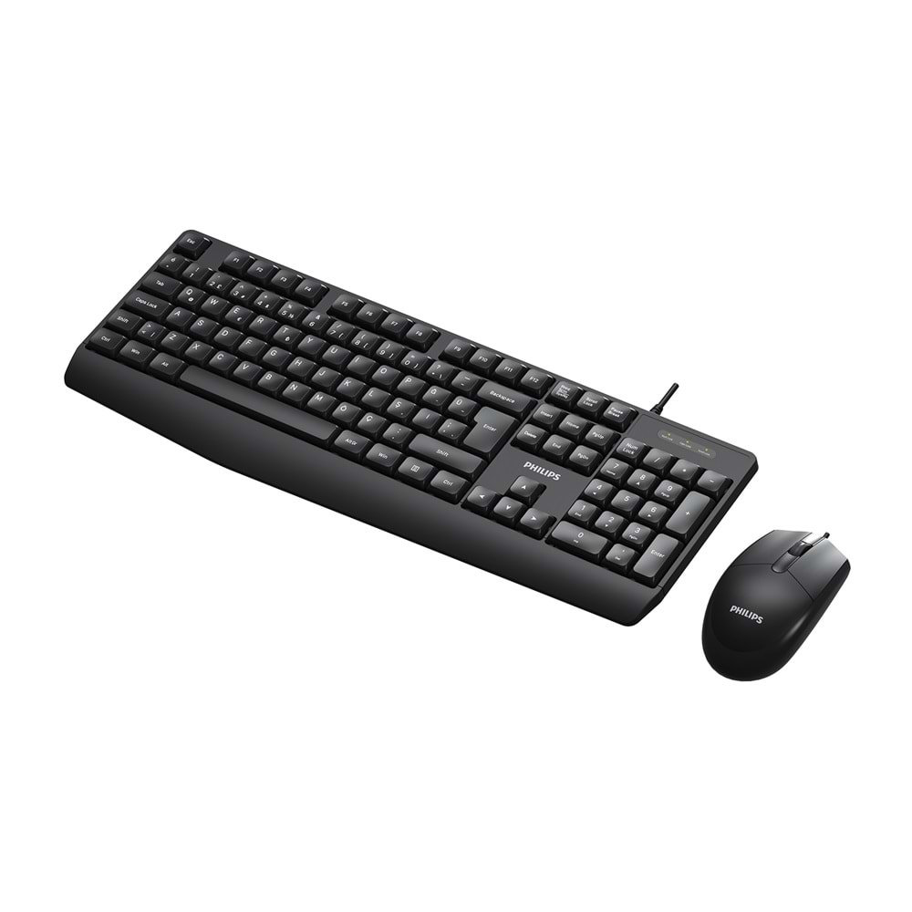 PHILIPS SPT6237B Q Türkçe USB Standart Klavye+ Mouse