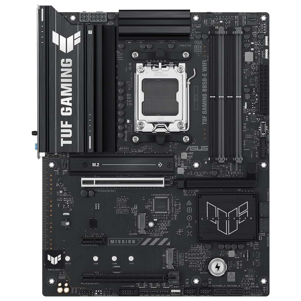 ASUS TUF GAMING B850-E WIFI B850 DDR5 (Vga Yok) GLan 2.5G ATX HD DP TYPE-C M2 WIFI BT AM5 AMD Anakart