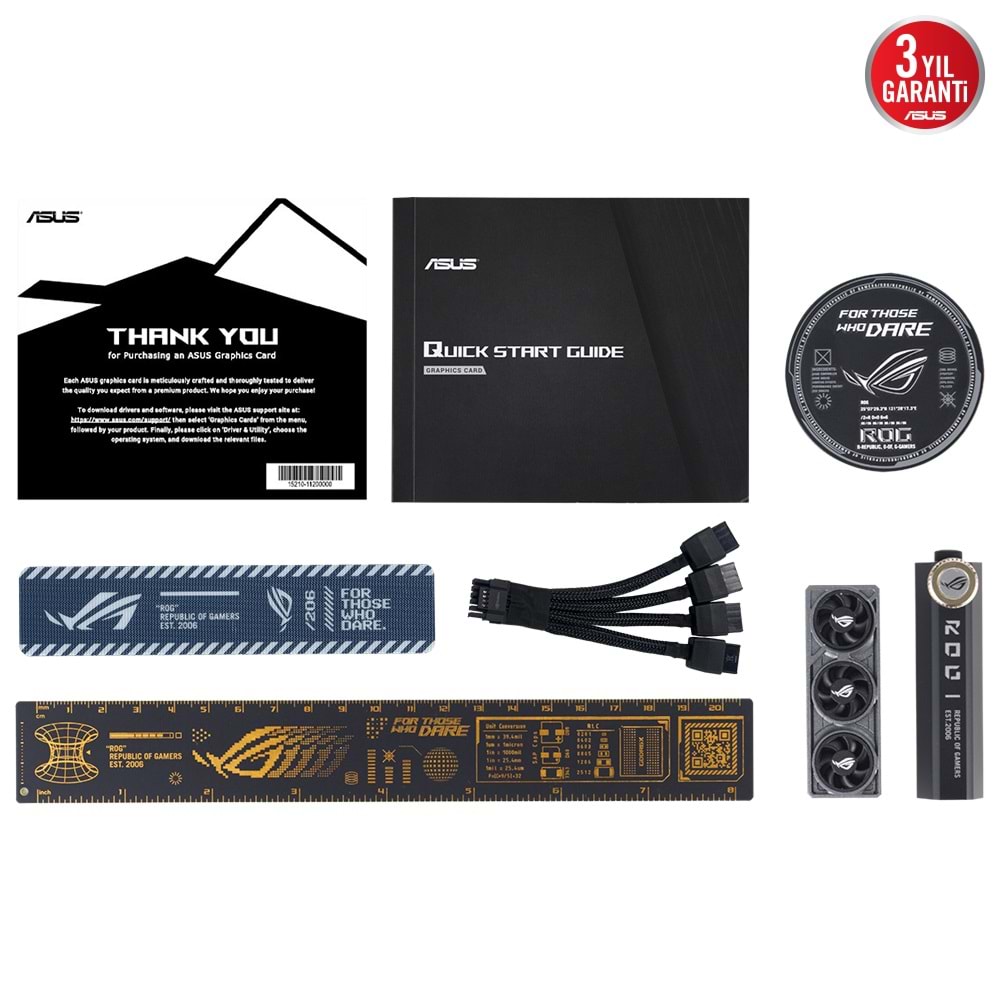 ASUS ROG-ASTRAL-RTX5090-O32G-GAMING 32GB Geforce RTX5090 GDDR7 512bit 2xHDMI 3xDP 16x Ekran Kartı (ARGB)