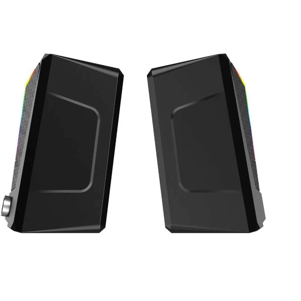 LECOO DS104 6W Siyah RGB Aydınlatmalı Hoparlör