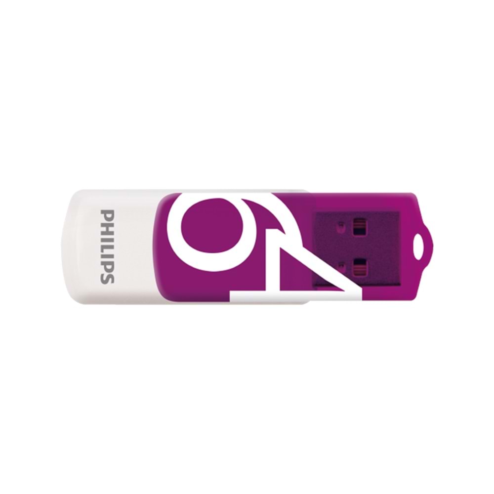 PHILIPS FM64FD05B/00 64GB USB2.0 Mor/Beyaz USB Bellek