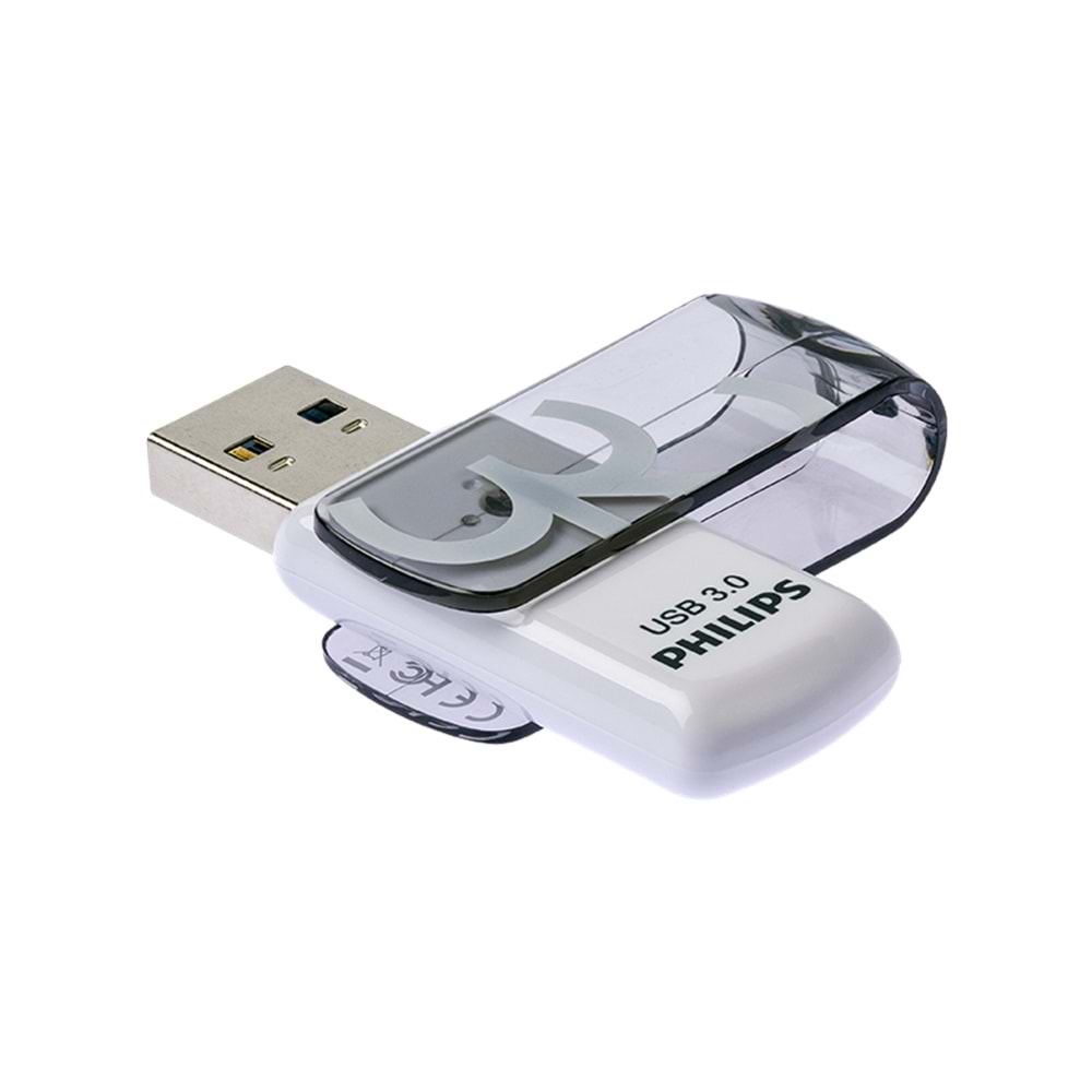 PHILIPS FM32FD00B/00 32GB USB3.0 Gri/Beyaz USB Bellek