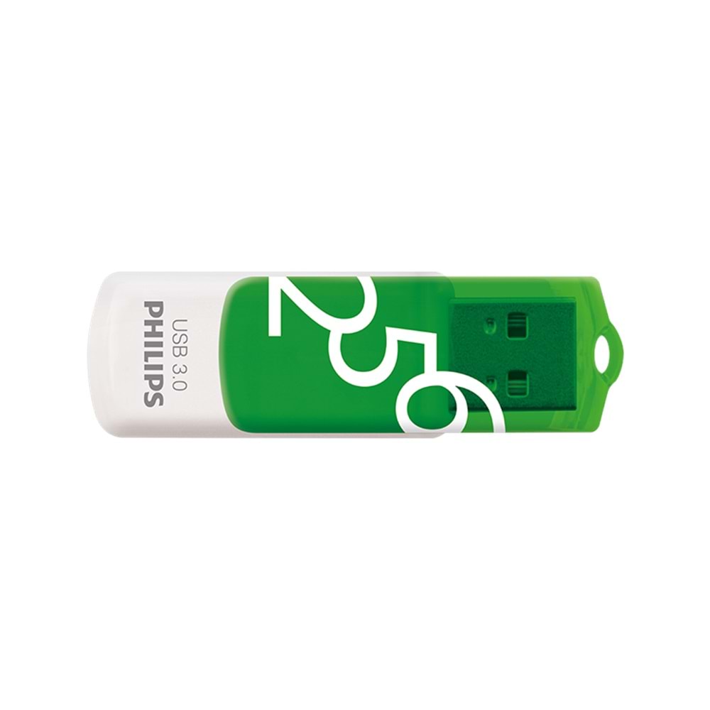 PHILIPS FM25FD00B/00 256GB USB3.0 Yeşil/Beyaz USB Bellek