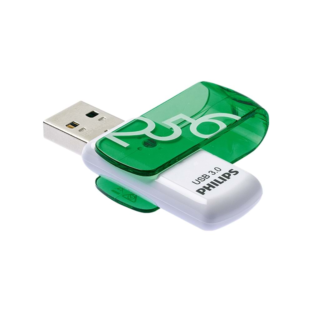 PHILIPS FM25FD00B/00 256GB USB3.0 Yeşil/Beyaz USB Bellek