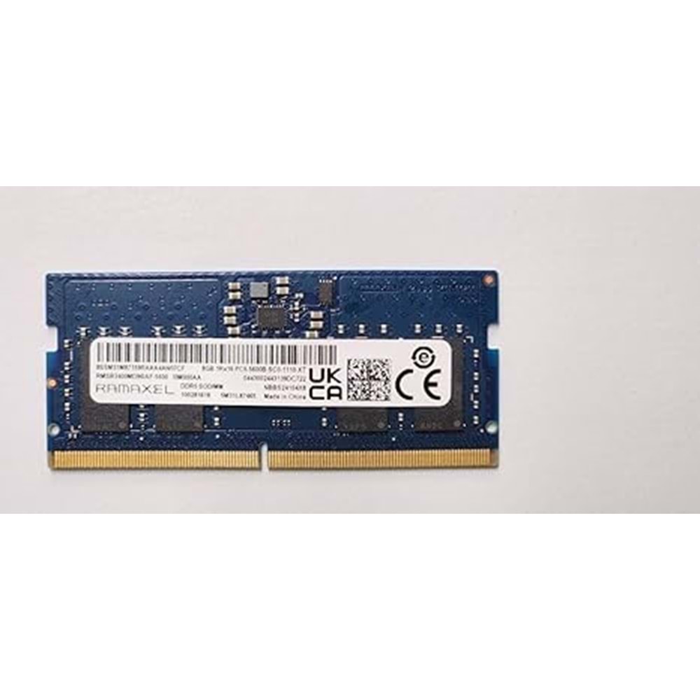 RAMAXEL RMSB3400KP96IAF 8GB DDR5 5600MHz Notebook Bellek Bulk
