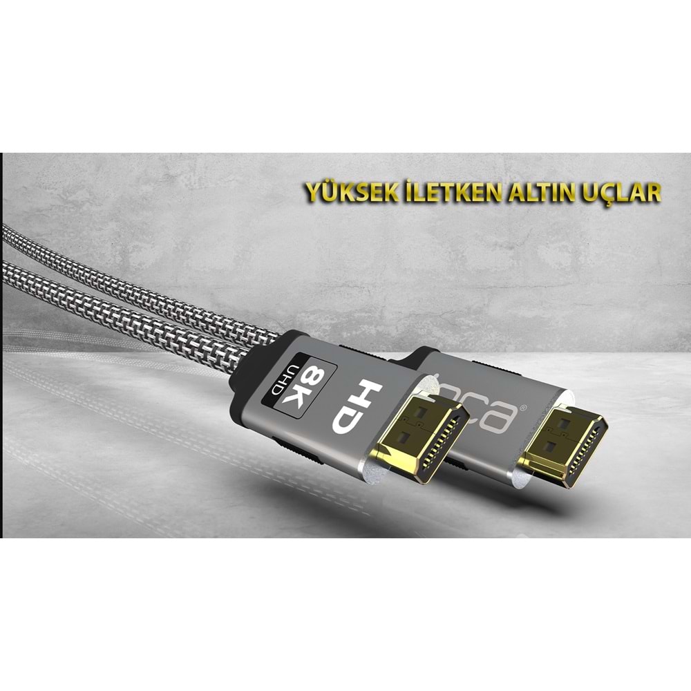 INCA IHM-3T 3 Mt 2.1V HIGH SPEED 8K HDMI Kablo