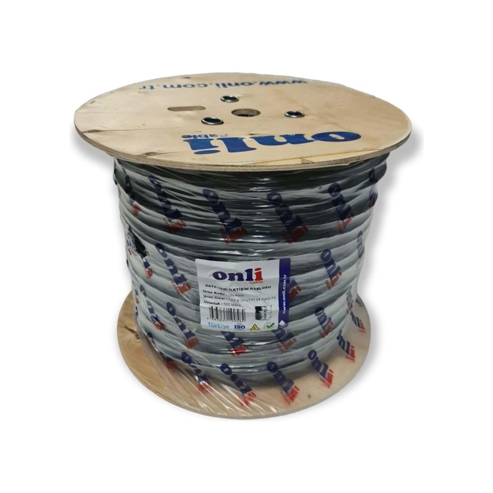 ONLİ CAT6 UTP 305 Metre 24awg Pe Network Kablosu (Outdoor)