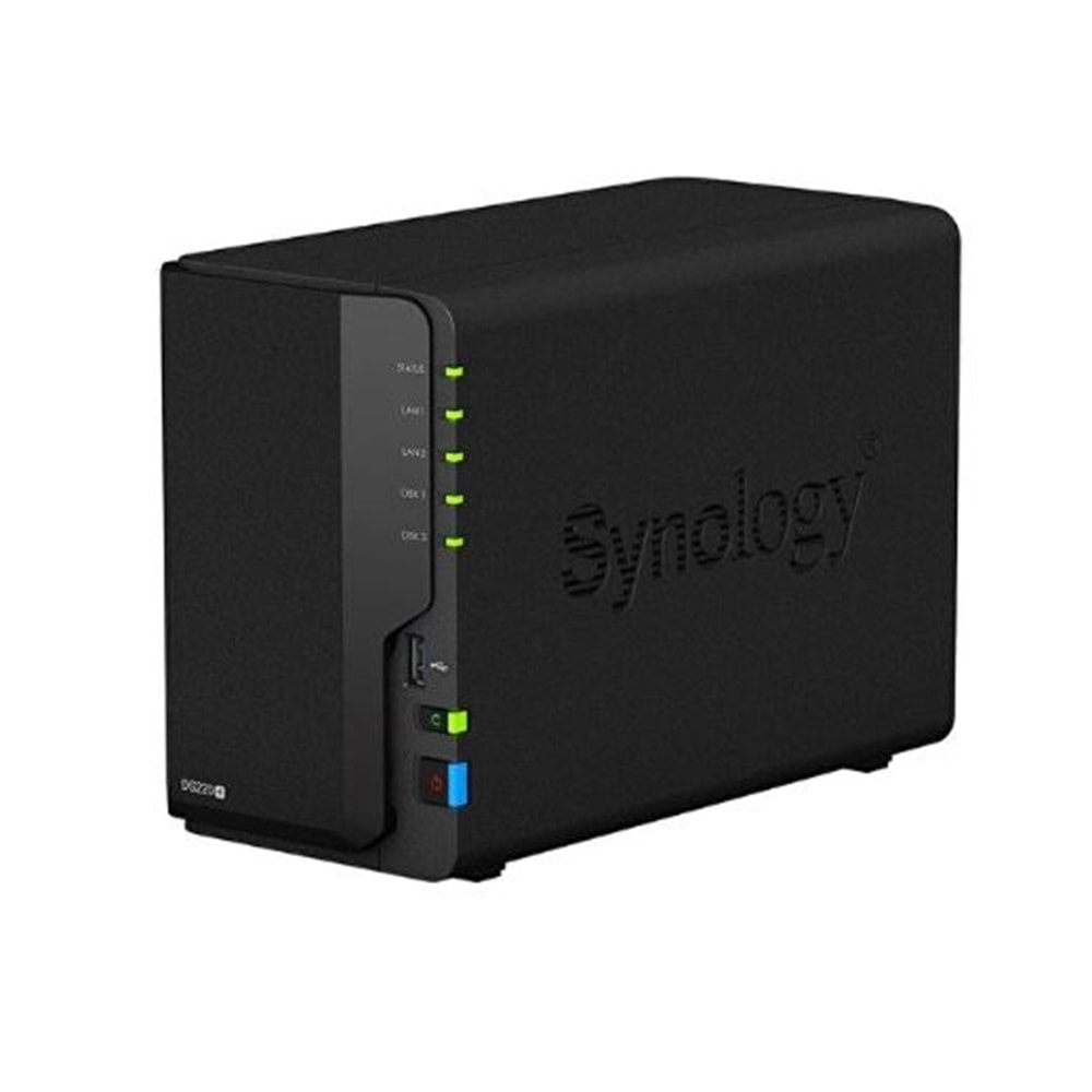 SYNOLOGY DS225PLUS 2 X 3,5 SATA Destegi RAID(0-1) NAS Server