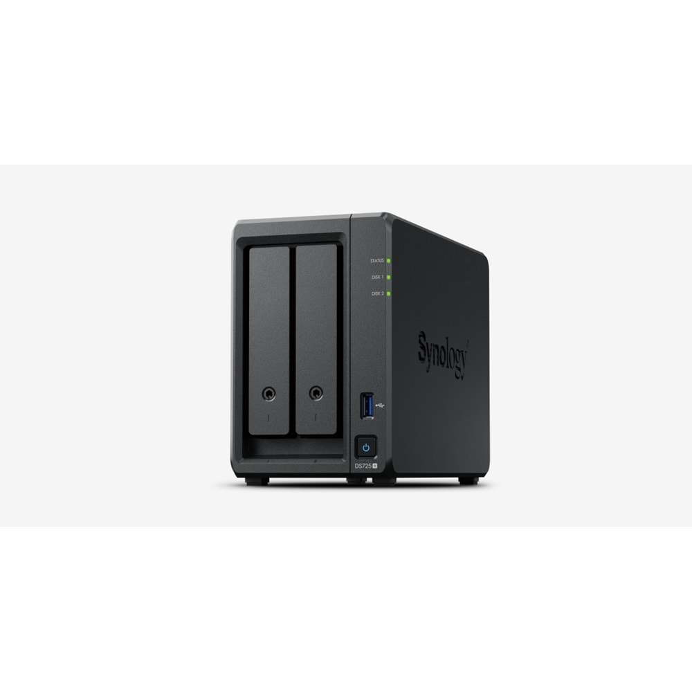 SYNOLOGY DS725PLUS 2 X 3,5 SATA Destegi RAID(0-1) NAS Server