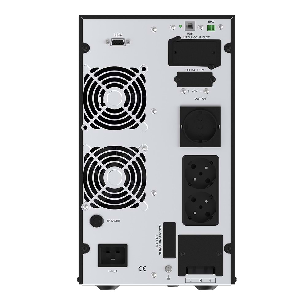 TESCOM NEOLINE Online 3 KVA 5/10 dk (6x12v 7AH Akü ) UPS