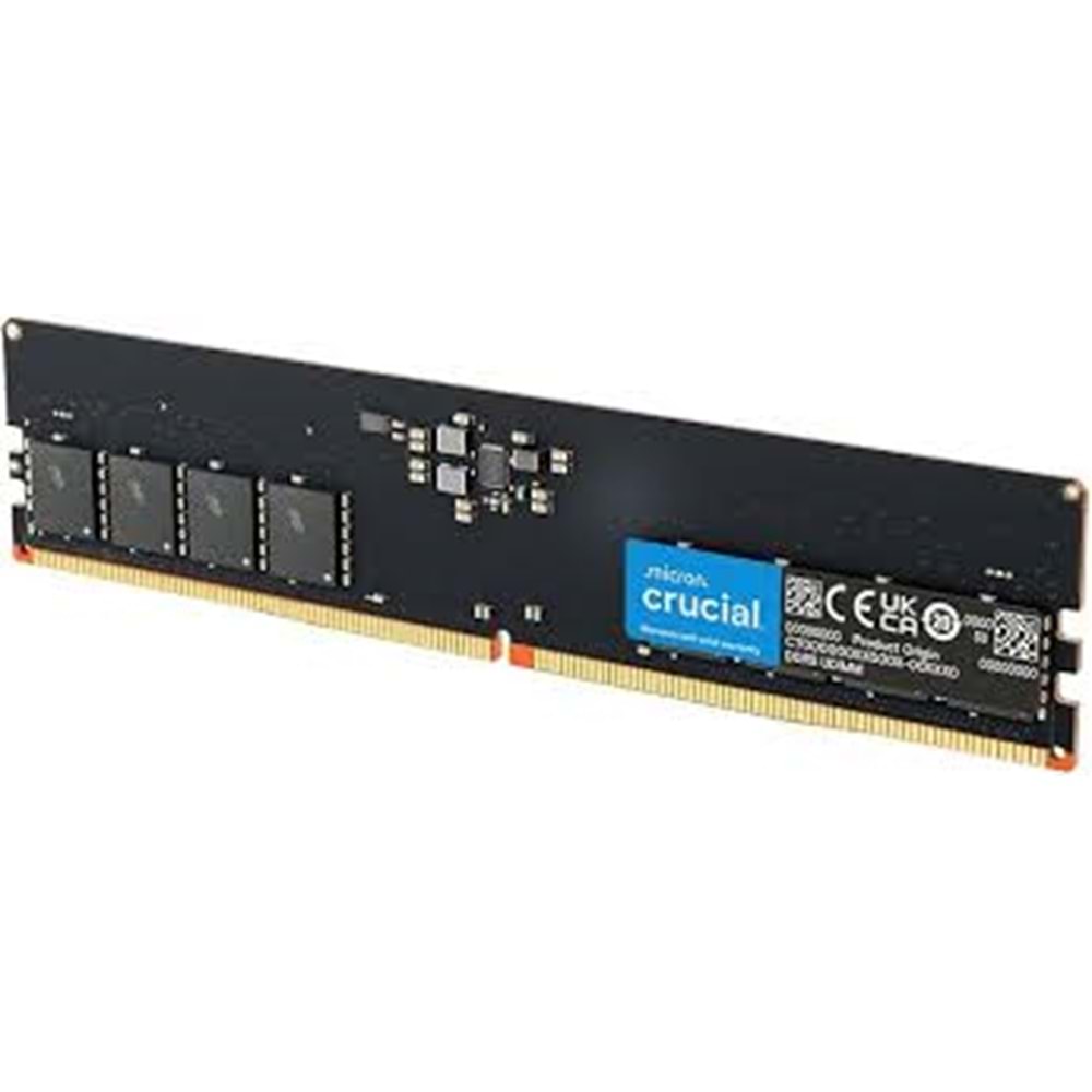 CRUCIAL CT32G48C40U5 32GB (Tek Parça) DDR5 4800Mhz PC Bellek