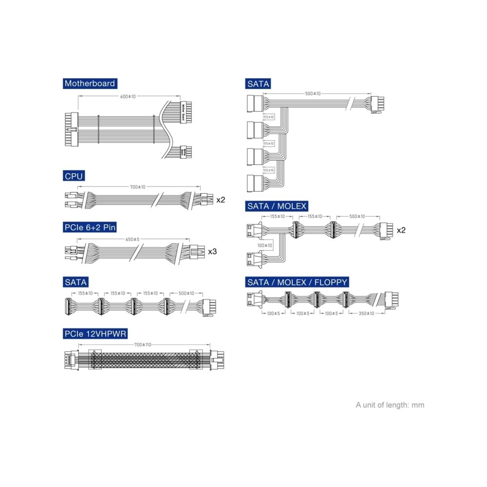 FSP Hydro G Pro HG2-1200 1200W 80+ Gold Siyah 12cm Fanlı Gen-5 Power Supply