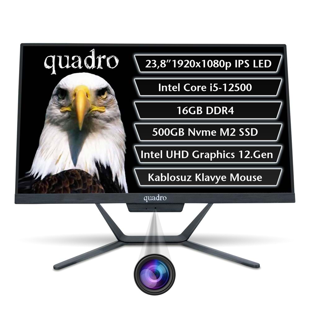 QUADRO STARK A224 25166 i5-12500 16GB 500GB SSD 23.8