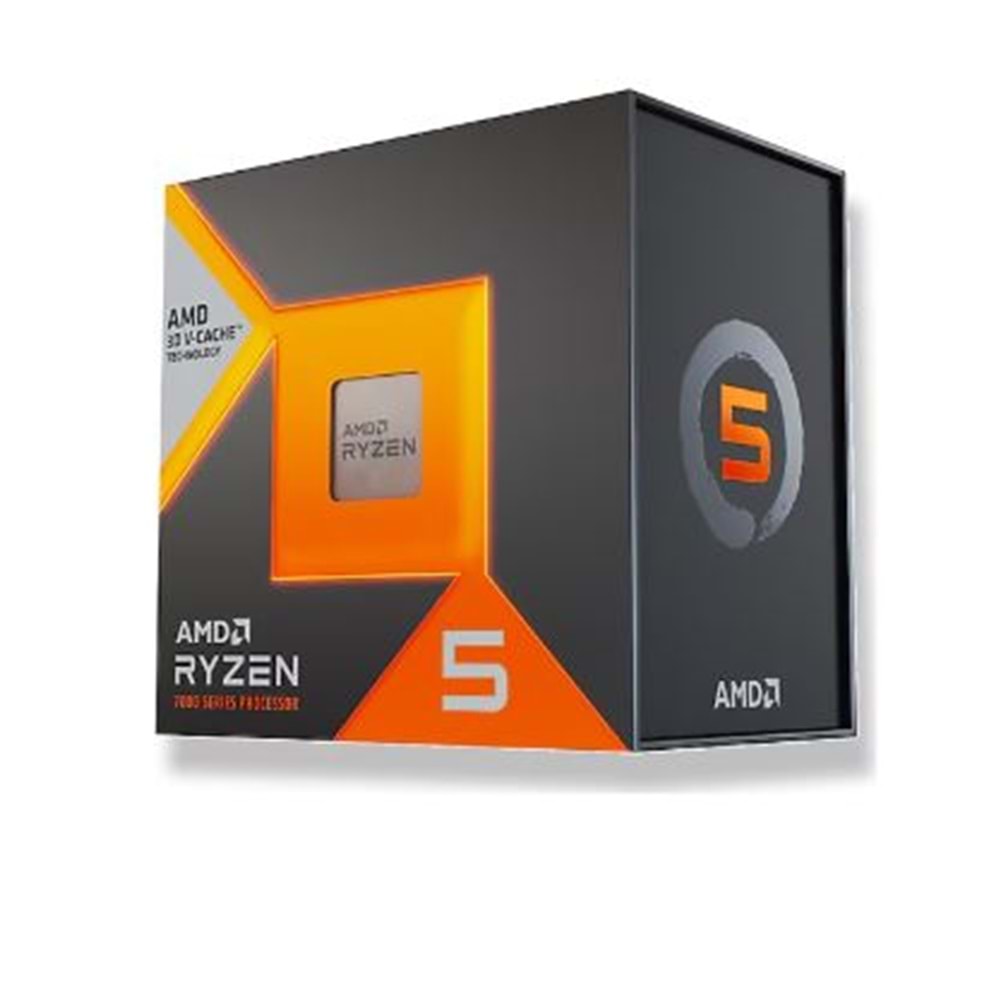 AMD Ryzen 5 7500X3D (6 Çekirdek) Up to 4.5 GHz 96mb AM5 İşlemci Tray (Fansız)