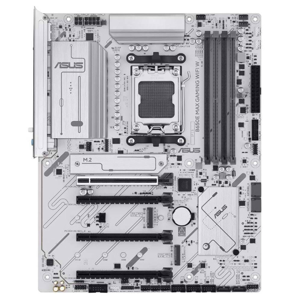 ASUS B650E MAX GAMING WIFI W B650 DDR5 (Vga Yok) GLan 2.5G ATX AM5 AMD Anakart