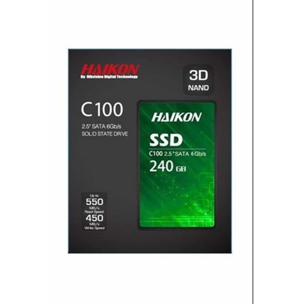 HDD_SSD 240GB HIKVISION HS-SSD-C100/240G SSD 550MBS/450MBS