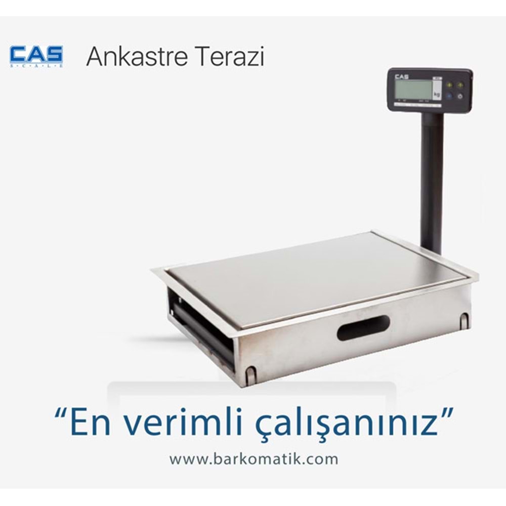 CAS PDI ANKASTRE TERAZİ+ANKASTRE PDI BOYUN 29X39