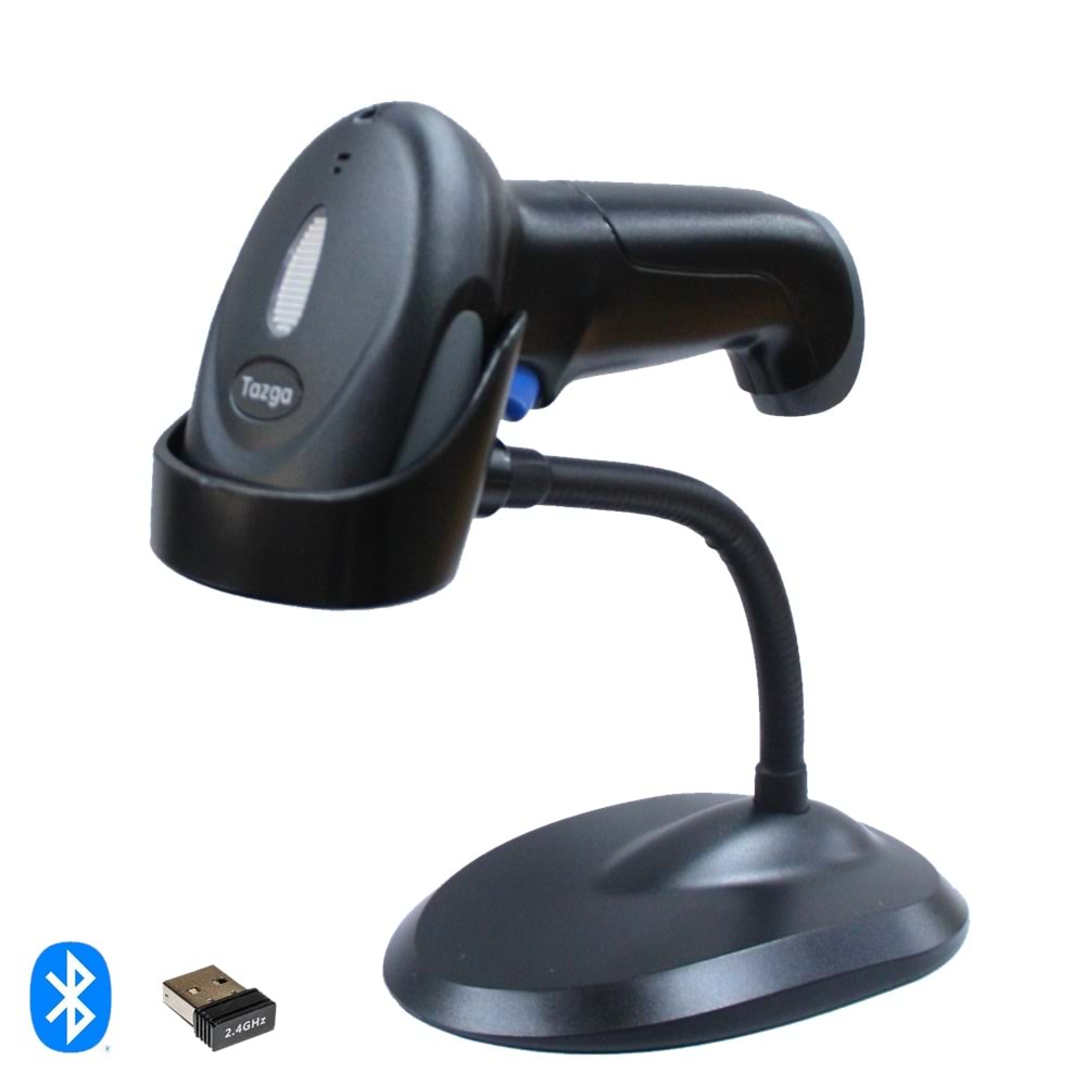 TAZGA TSC 2300D 2D BT-WİFİ KABLOSUZ STANDLI BARKOD OKUYUCU