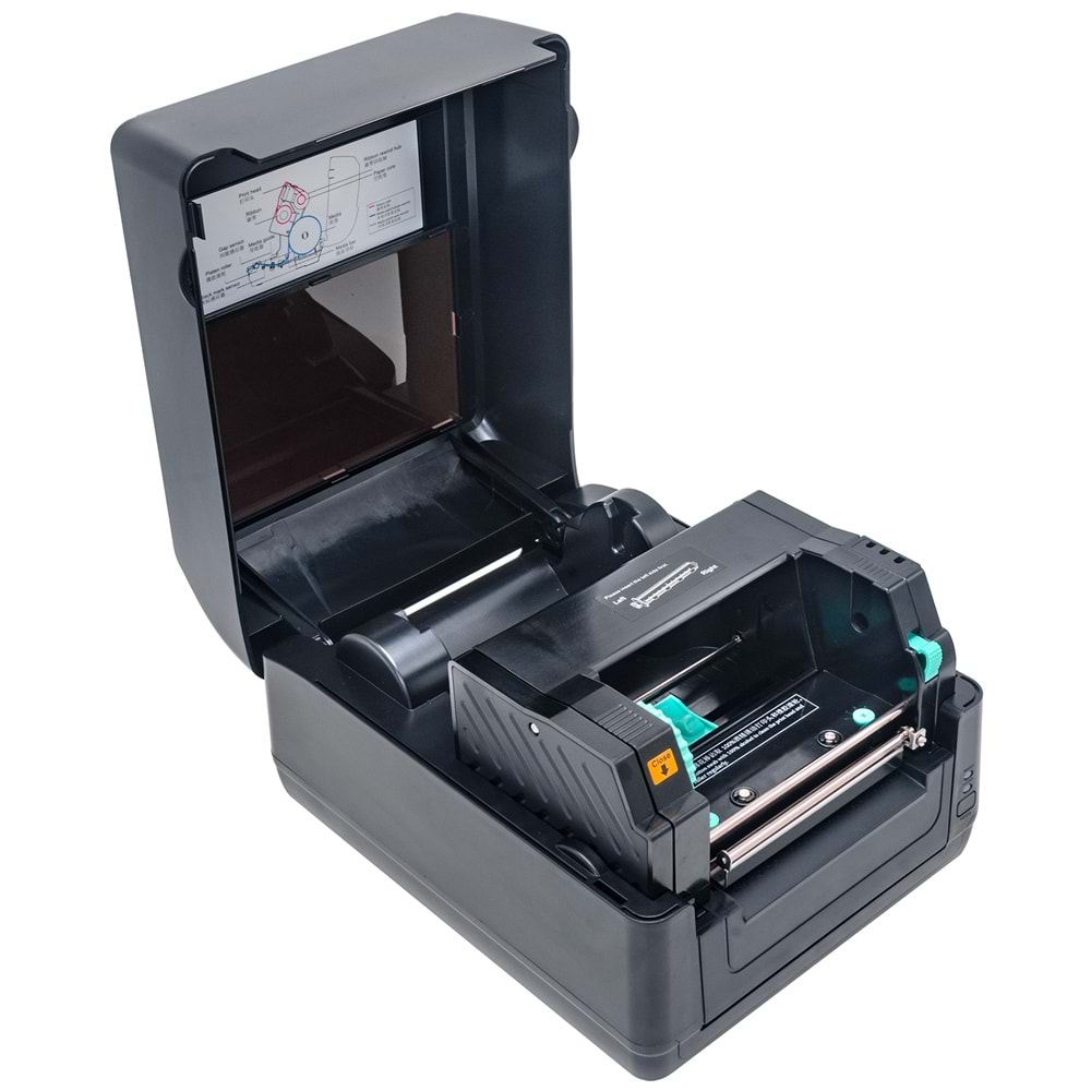 TAZGA PRN 400T BARKOD YAZICI USB, ETHERNET 