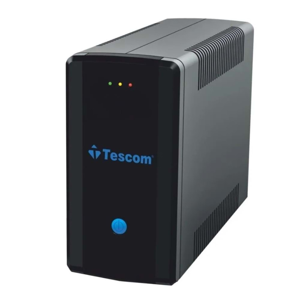 UPS-TESCOM LEO+ 650 VA 1F/1F (1X9AH) 5/10DK LINE INTERAKTIF UPS(900960147)