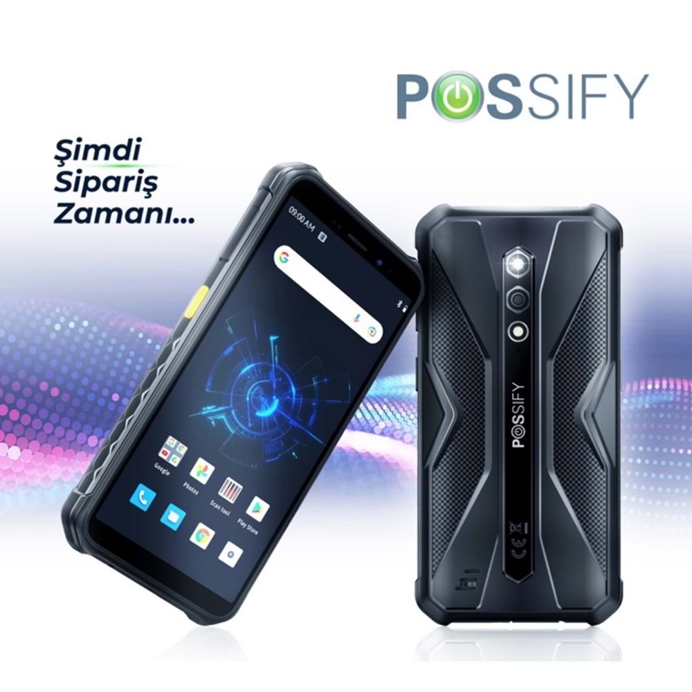 ORDERPRO 4+4 RAM 64GB ANDROİD 13 BLACK EL (NFC) TERMİNALİ 5.45'' 