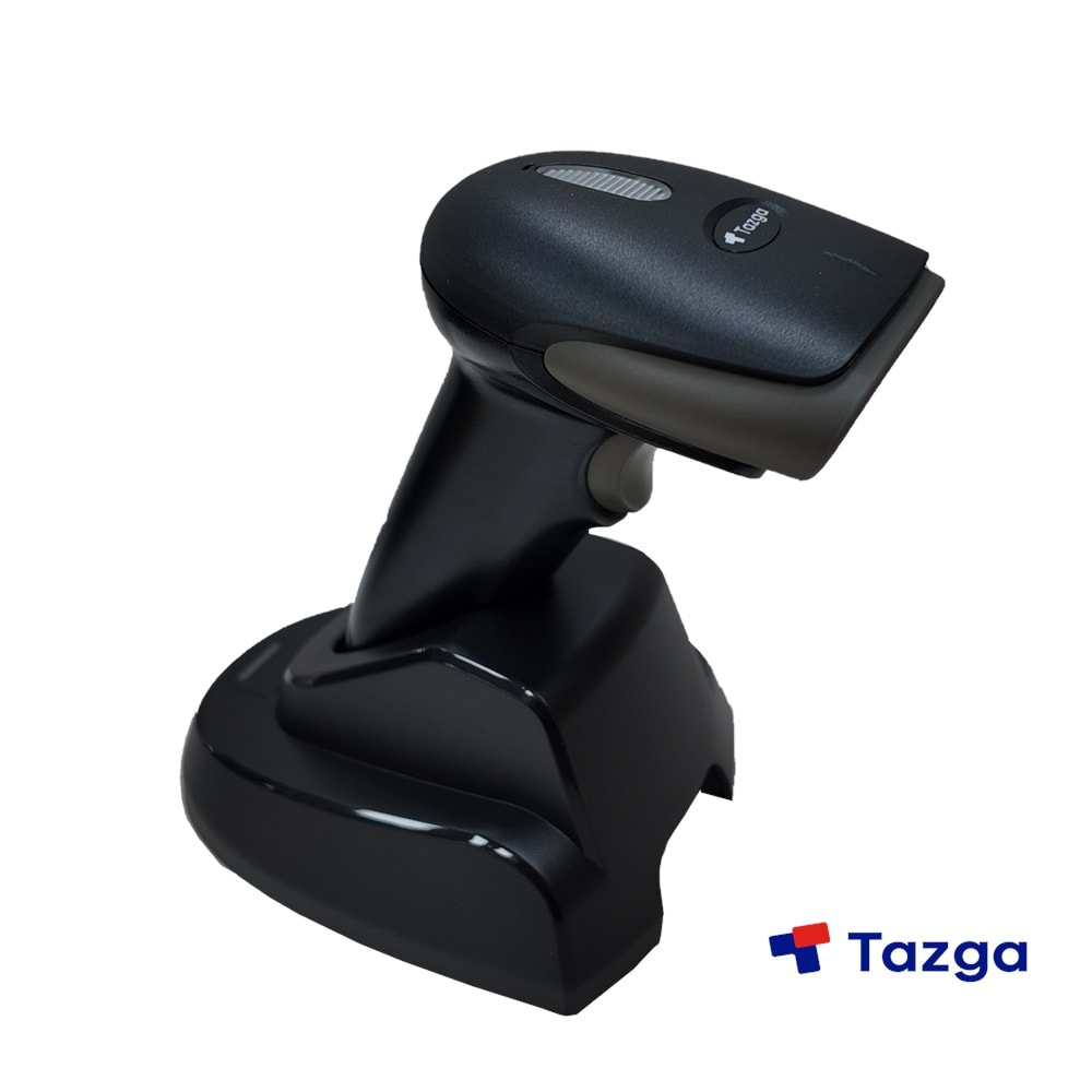 TAZGA TSC 444 KABLOSUZ BARKOD OKUYUCU (2D) STANDLI
