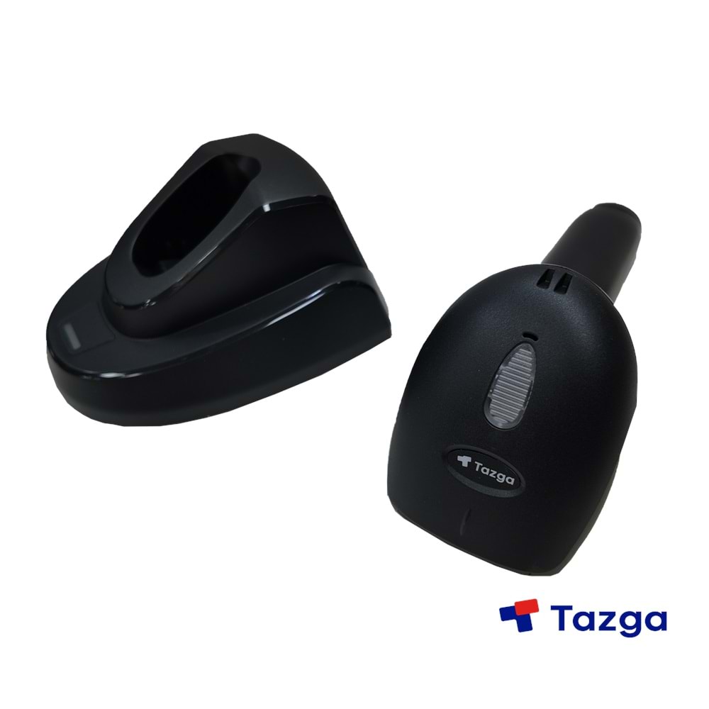 TAZGA TSC 444 KABLOSUZ BARKOD OKUYUCU (2D) STANDLI