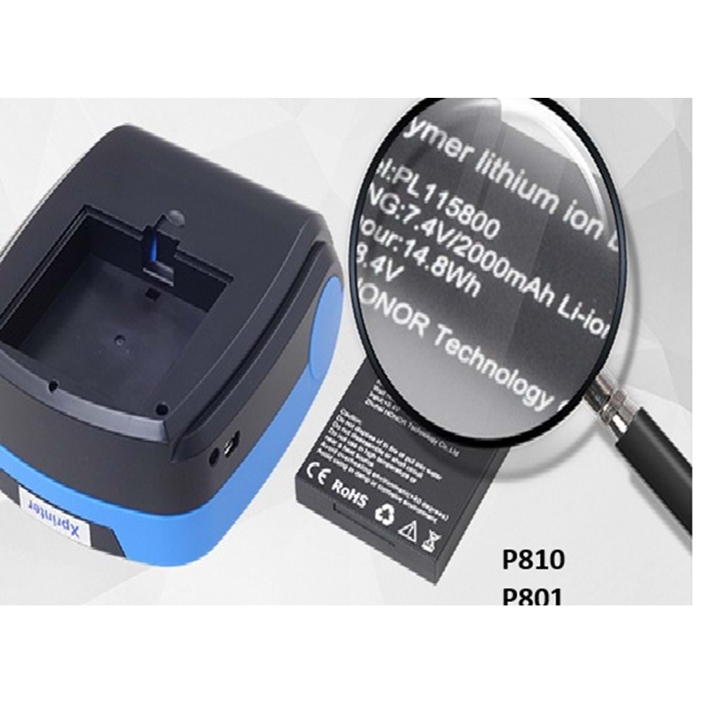 XPRINTER P810 BATARYA