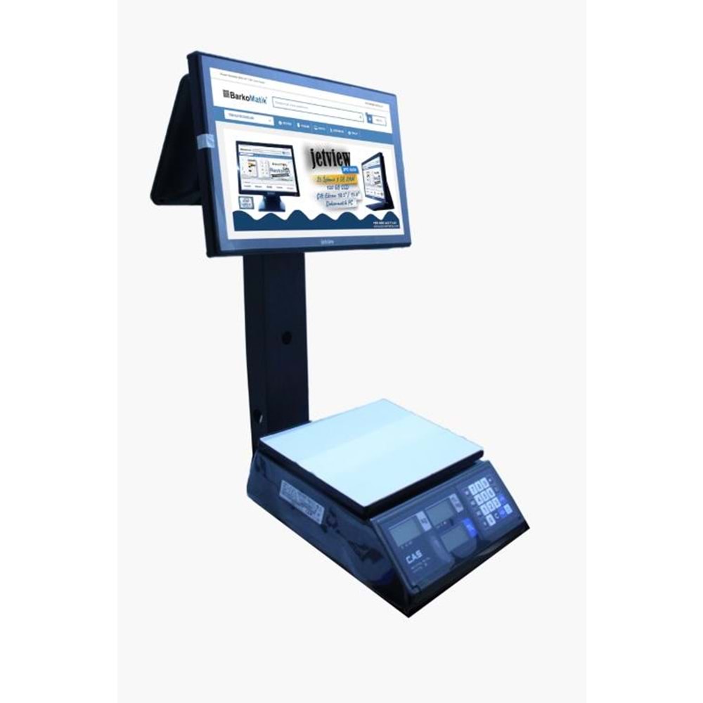 TERAZİPOS-10700V 18.5-İ7 10. NESİL ONLINE TERAZİ (OKUYUCU VE ÇİFT EKRAN)