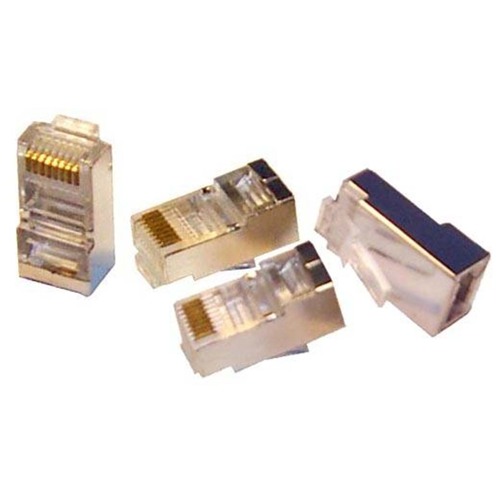 S-LINK SL-M66 CAT6 FTP Metal Konnektör 100 lü paket