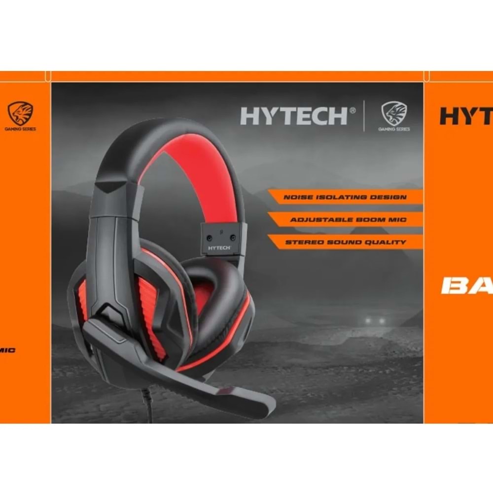 Hytech HY-G9 STORY Kırmızı3,5mmGaming OyuncuMikrofonlu Kulaklık