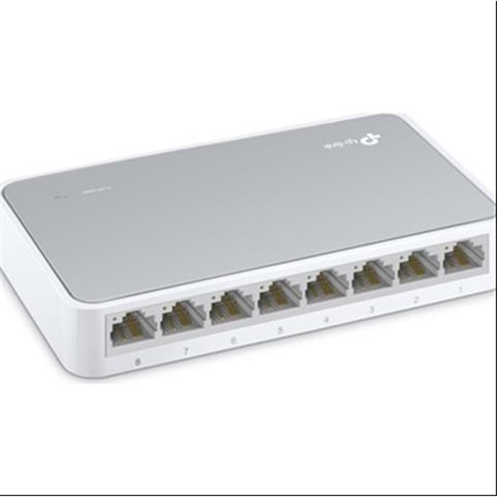 HUB-TP-LINK 8 PORT TL-SF1008D 10/100 PLASTIK KASA SWITCH