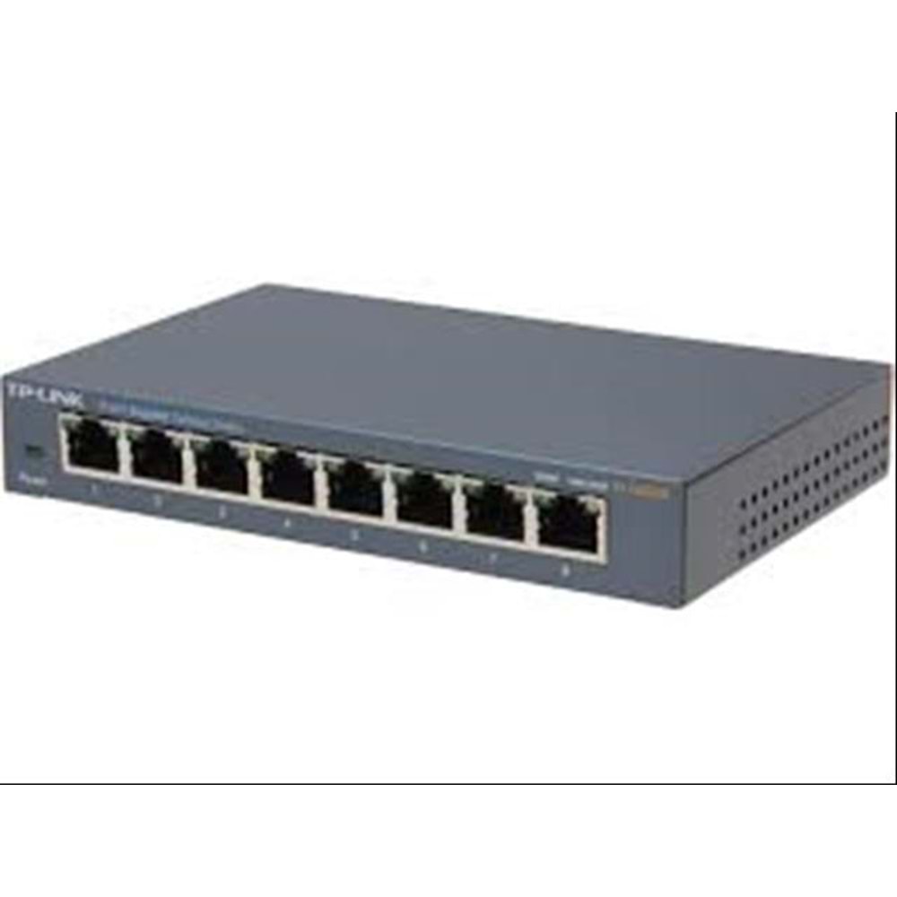 HUB-TP-LINK 8 PORT TL-SG108 10/100/1000 METAL