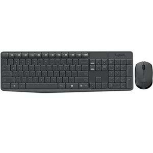 LOGITECH MK235 Q Türkçe Kablosuz Siyah Klavye+ Mouse