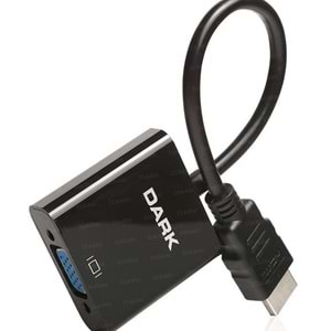 DARK DK-HD-AHDMIXVGA HDMI to VGA +SES Dönüştürücü