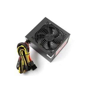 EVEREST EPS-600A 600W Metalik 12cm Fanlı Aktif PFC Power Supply