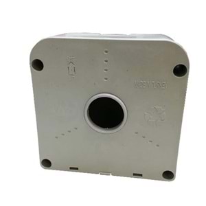 OEM ZN16 Kamera Sonlandırma Buatı Beyaz Buat IP66 Mika 12cm X 12cm