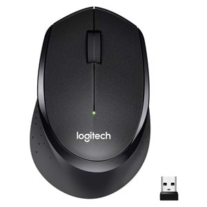 LOGITECH M330 Nano Alıcılı Kablosuz siyah Sılent Mouse