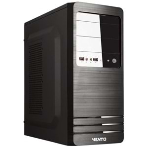 VENTO VS114F 300W Siyah Mid Tower ATX Kasa