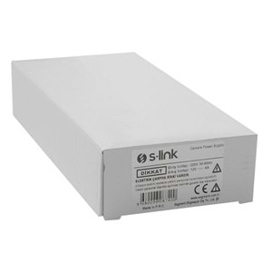 S-LINK SL-KA67 12V 7 Amper Metal Adaptör