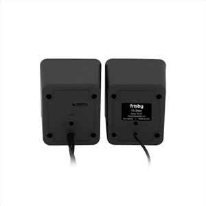 FRISBY FS-334U-B 2.0 2x3W Siyah Mini Hoparlör
