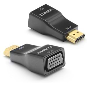 DARK DK-HD-AHDMIXVGA5 HDMI to VGA Çevirici Dönüştürücü