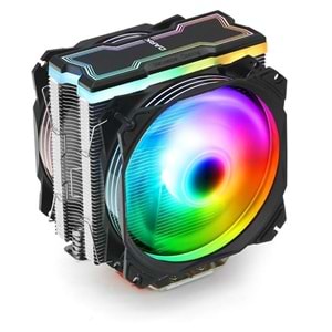DARK DKCCX129 AM4/1150/1156/775 120 mm RGB LED Fanlı Kule Tipi İşlemci Soğutucu