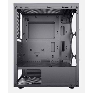 POWER BOOST VK-1651 500W Siyah Mid Tower ATX Kasa