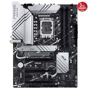 ASUS PRIME Z790-P WIFI Z790 DDR5 (Vga Yok) GLan 2.5G ATX HD DP US3 M2 WIFI BT RGB 1700p Anakart