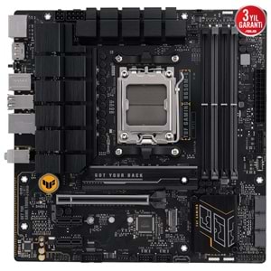 ASUS TUF GAMING B650M-E B650 DDR5 (Vga Yok) GLan 2.5G mATX HD DP TYP-C M2 RGB US3 AM5 AMD Anakart